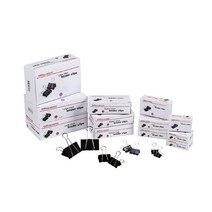 바인더클립 19mm 12pcs 흑색 Office Depot