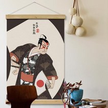 ii053-우드스크롤 60CmX90Cm-일본전통2(무사) 타입4.후지산