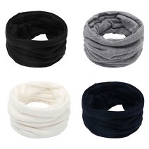 쫀쫀한 넥워머 페이크 목폴라 공갈목티 골프 목토시 겨울 등산준비물 겨울 캠핑준비물 블랙 네이비 그레이 화이트, one size