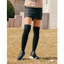 21FW [H-MAXSWING 430+]블랙 H-MAXSWING 저지다운 스커트 HWSK1D791BK