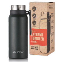 리빙아트 디오바코 익스트림 텀블러800ml 1100ml, 블랙, 800ml