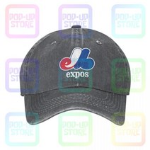 Montreal Expos 야구 퀘벡 캐나다 로얄 워시 데님 모자 트럭 운전사 남여, [01] One Size, [07] Deep Heather