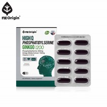 NZ오리진 하이큐포스파티딜세린 징코1200 60캡슐