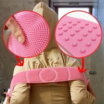 바디스케일링 양면밴드 실리콘 샤워 타올 바디 브러쉬 목욕용품, 없음, 상세설명 참조
