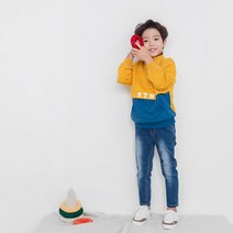 스타일노리터 보보 데님 스키니 중청