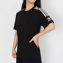 아디다스 우먼스 반팔티 아디컬러 클래식 레귤러 티 올블랙