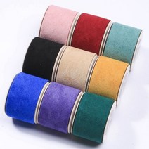 에일린리본 보아 원단리본 리본공예diy 포장리본 꽃집리본 포장끈, 4cm, 1마 90cm, 09블랙