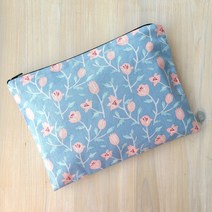 [DIY키트 패키지] 24cm 생리대 파우치만들기 방수파우치 자유학년 (동영상설명) 바느질세트, 보헤미안핑크