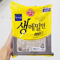 오뚜기 생메밀면 (4인) 600g x 2개, 아이스박스포장