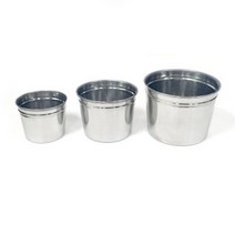 국산 업소용 스텐 뼈통 (소 중 대) 치킨 뼈통 집게통 BMP, 중형 5개
