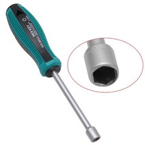 금속 소켓 드라이버 렌치 스크루 육각 너트 키 손 도구 8mm, 단일옵션