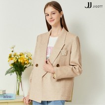 JJ지고트 롤업 배색 더블 버튼 재킷 GN3A0JKJ7