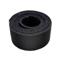 폭 3cm 양면일체형 찍찍이타이 일반형 검정색 1미터, 검정색 3cm x 1M, 슬림형, 1개