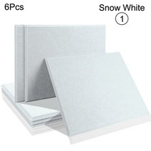 스튜디오 차음재 흡음재 방음재 방음벽 접착식 셀프시공 녹음실 실내 소음 흡음판, CHINA, 1--Snow White