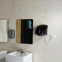 핸드 드라이어 화장실 1800W 손 건조기 자동 유도 가정용 호텔 욕실 지하철 역 상업, C, 영국