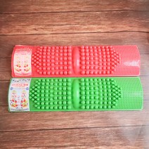 리빙서플라이 일본 발지압판 지압패드 지압매트 건강, 그린