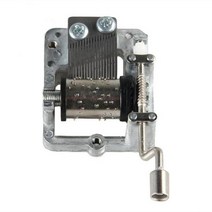 오르골 여자친구선물 미니 뮤직 박스 핸드 크랭킹 음악 운동 투명 DIY 크리스마스 선물 메리 다양한 새로운, Blue danube