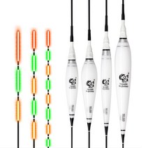 파라폭스 LED 스마트 나노 전자 찌 대물 붕어 낚시 채비 장찌, pf039, ND006