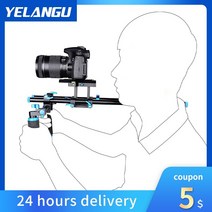 dslr 짐벌 캐논 6dmark2 오막포 yelangu d2 dslr 카메라 숄더 스태빌라이저 비디오 리그 마운트+매트 박스+포커스 팔로우+c dslr 케이지 dslr 카메라