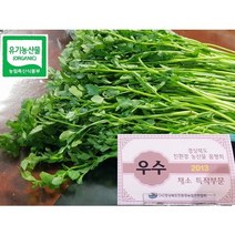 향이좋은 미나리 유기농 한재미나리 [선물용 생식용] ㅇ오후 4시전에 주문.입금하시면 다음날(화요일~토요일) 도착 합니다.[우리가족 안전식탁은 유기농산물로...]국립농산물품질관리원, 향이좋은 유기농 미나리 1팩