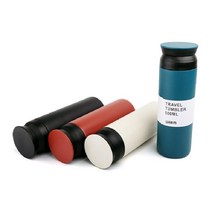 텀블러 스텐 휴대용 차 커피 키즈 보온 보냉 텀블러 350ml 500ml, 500mlㅡ화이트