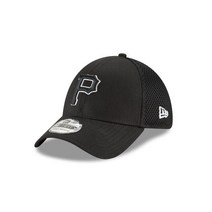피츠버그 파이어리츠 뉴에라 Black Neo 39Thirty Flex Fit 3930 모자
