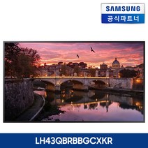 삼성전자 사이니지 디스플레이 4K UHD LH43QBRBBGCXKR DID 모니터 [본체만], 본체만(이상유무테스트필수)