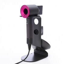 다이슨드라이기 메탈거치대 튼튼강철스탠드 슈퍼소닉모델 드라이기관리 스탠드 심플인테리어디자인, 메탈릭실버