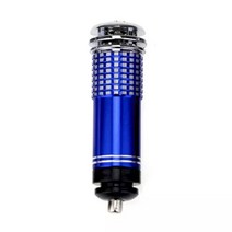 가정용 산소 발생기 휴대용 자동 자동차 신선한 미니 공기 청정기 12v 이온 청정기 바 오존 ionizer 청소기(파란색), 푸른