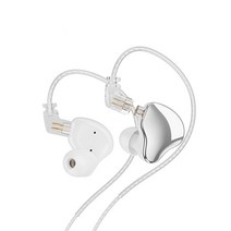 소하피 MN 커널형 고음질 HiFi 유선 이어폰, 실버