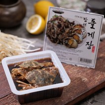 도시락 삼채 돌게장 400g(4미)x 7팩 28미 도시락돌게장 씨푸드코리아