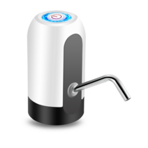 냉온수기 냉수 온수 셀프 소형 미니 정수기 hipicok water bottle pump usb 충전 자동 전기 워터 디스펜서 펌프 병 워터 펌프 자동 스위치 디스펜서, 하얀색, 협력사