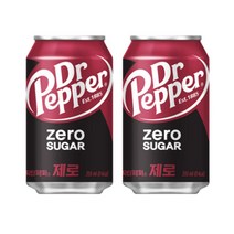 닥터페퍼 제로 슈가 355ml X 24캔 뚱캔 캔음료