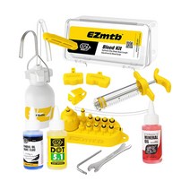 Royalways 자전거 유압 브레이크 미네랄 오일 도출 도구 키트, 도구 전용, ABS 플라스틱, 1개