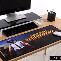 논슬립 배틀그라운드 마우스 게이밍 장패드 PC방 사무실 작업 책상 데코용품, SB-125