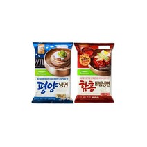 풀무원 평양냉면(2인분)+함흥냉면(2인분) (2인분X2봉) 여름별미 시원한음식 입맛당기는음식 쫄깃한면발 탱탱한면발, 3세트