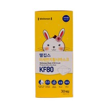 AG│웰킵스 KF80 마스크 소형 30매 개별포장