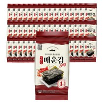 정담김 재래 도시락김 매운맛 매운김 12봉 24봉 48봉