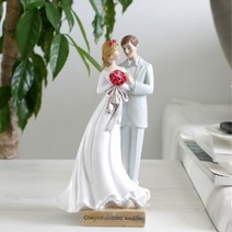 신혼 부부 결혼 축하 장식 웨딩 인형 매장장식 인테리어인형소품 인테리어