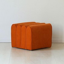 베드벤치 수납 벤치 현관 거실 유럽 디자이너 홈 신발 변경 의자 거실 가구 침실 소파, orange-stool