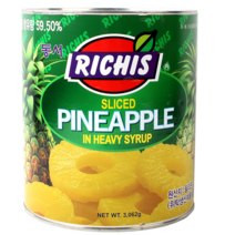 동서 리치스 파인애플 슬라이스 3kg 2개세트, 1개, 3062g