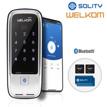 [전국설치] 솔리티 웰콤 네오(NEO) 블루투스기능기본+카드키4개+번호키 원격제어(스마트키쉐어링 실시간푸시알람 게스트키/일회용키 발급) 음량무음가능 강력한내구성 현관문 디지털도어락, 전국설치(C지역)