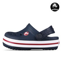 크록스 키즈 크록밴드 클로그 T 여름샌들 네이비 207005-485