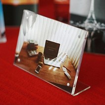 _sd 자석액자 명패 L자 pop 가로 디스플레이 178x128mm 메뉴판