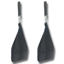 풀업 복근운동 행잉레그레이즈 팔걸이 스트랩 밴드 4, 블랙페어