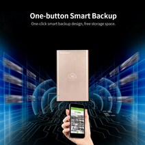 NAS 드라이브 인클로저 원격 액세스 25 인치 HDDSSD NASCLOUD H2 고속 USB30 포트 서버 부착 스토리지 HDD 백업, 없음