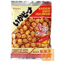 카슈가이 이카 피넛 과자, 75g, 1개