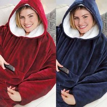 방콕후드담요 극세사 입는 집순이담요 블랭킷 캠핑