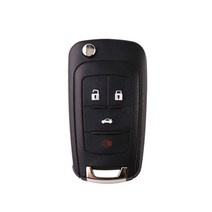 원격시동 스마트키 복사 경보기 차키 순정 버튼 자동차 Chevrolet Cruze 용 키 케이스 Epica Lova 카마로, 03 4 Buttons_03 O Logo