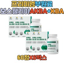 사막의진주 보스웰리아 HACCP 부모님선물 보스웰릭산 AKBA+KBA 버드나무껍질 우슬 치커리 추출물 고함량 인도산 보스벨리아 비타민 스테아린 마그네슘 30대 40대 50대 60대